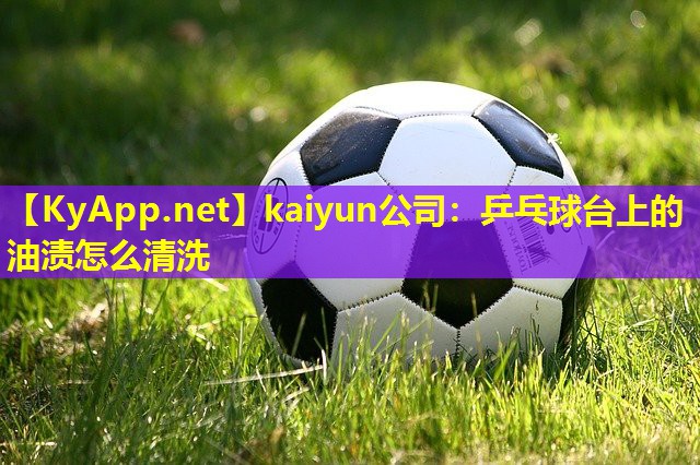 kaiyun公司:乒乓球台上的油渍怎么清洗