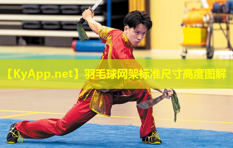 羽毛球网架标准尺寸高度图解